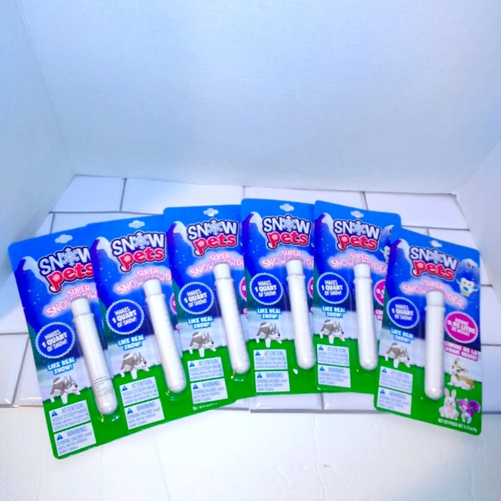 Snow Pets 6 Pack Super Snow Powder